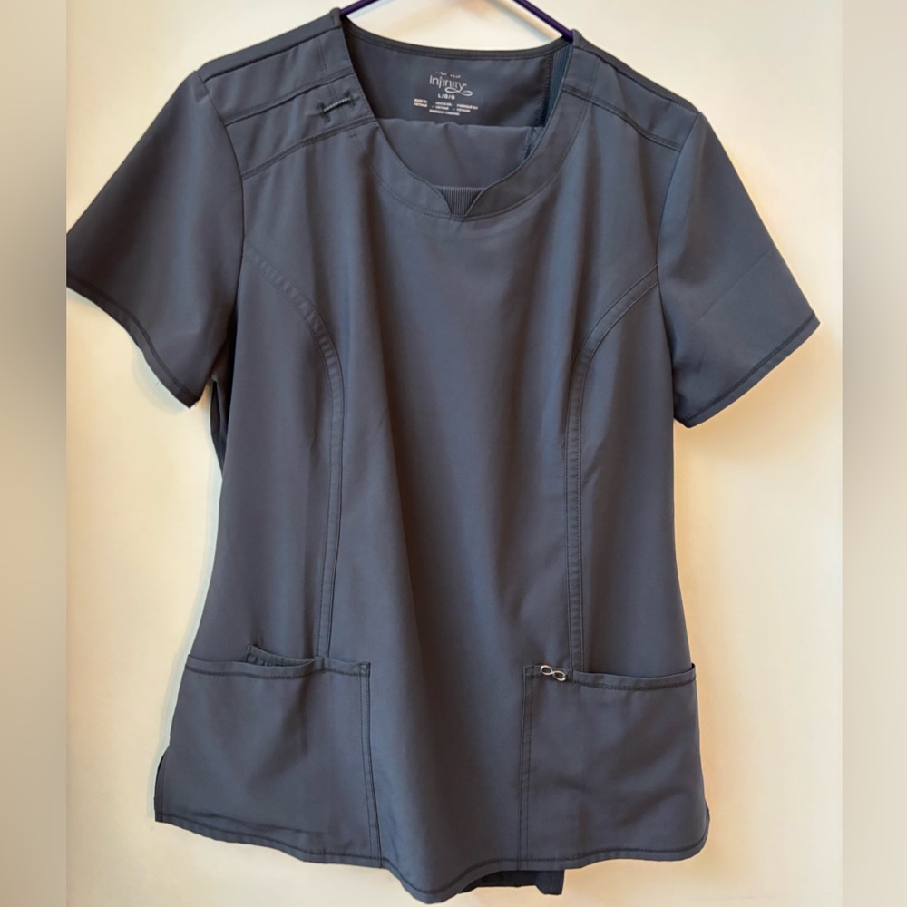 Cherokee Infinity Scrub Set Pewter